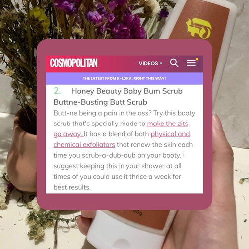 honey beauty baby bum scrub cosmo philippines